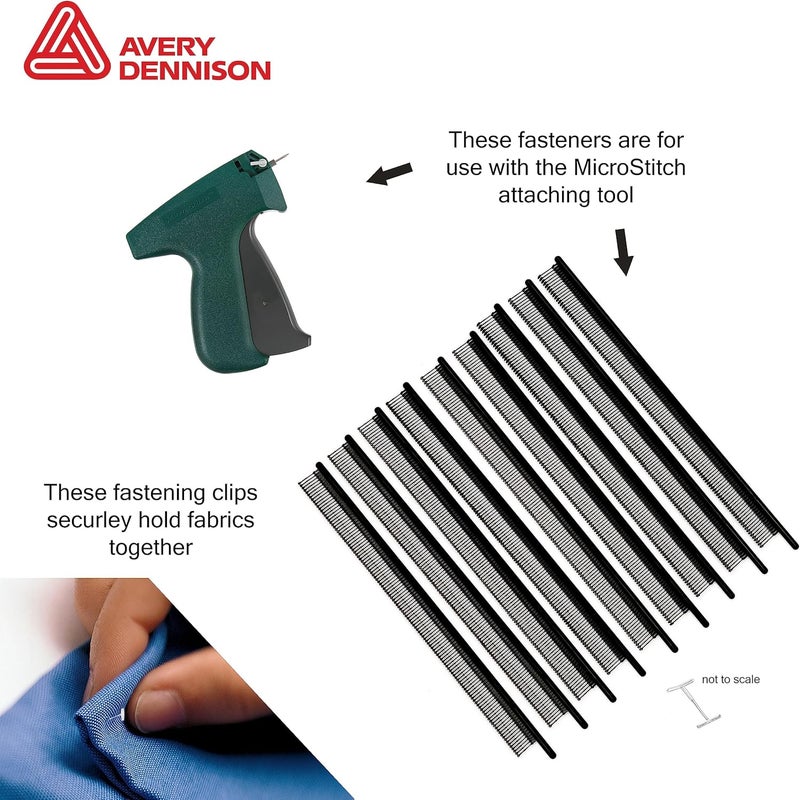 MicroStitch Fasteners Refill Pack - 1200 Black Micro Fasteners for Quick Hemming and Quilting - Image 5